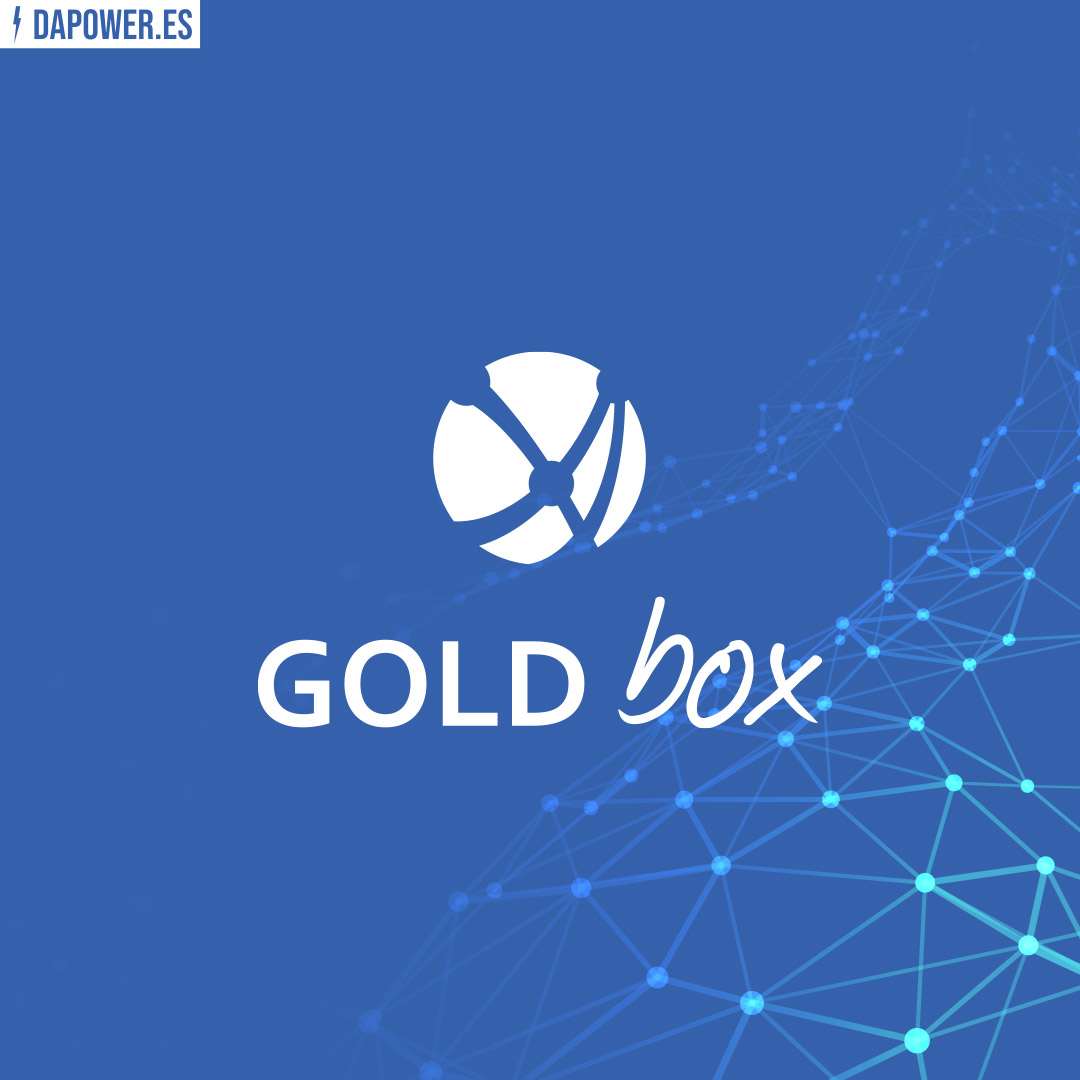 Logotipo Gold Box